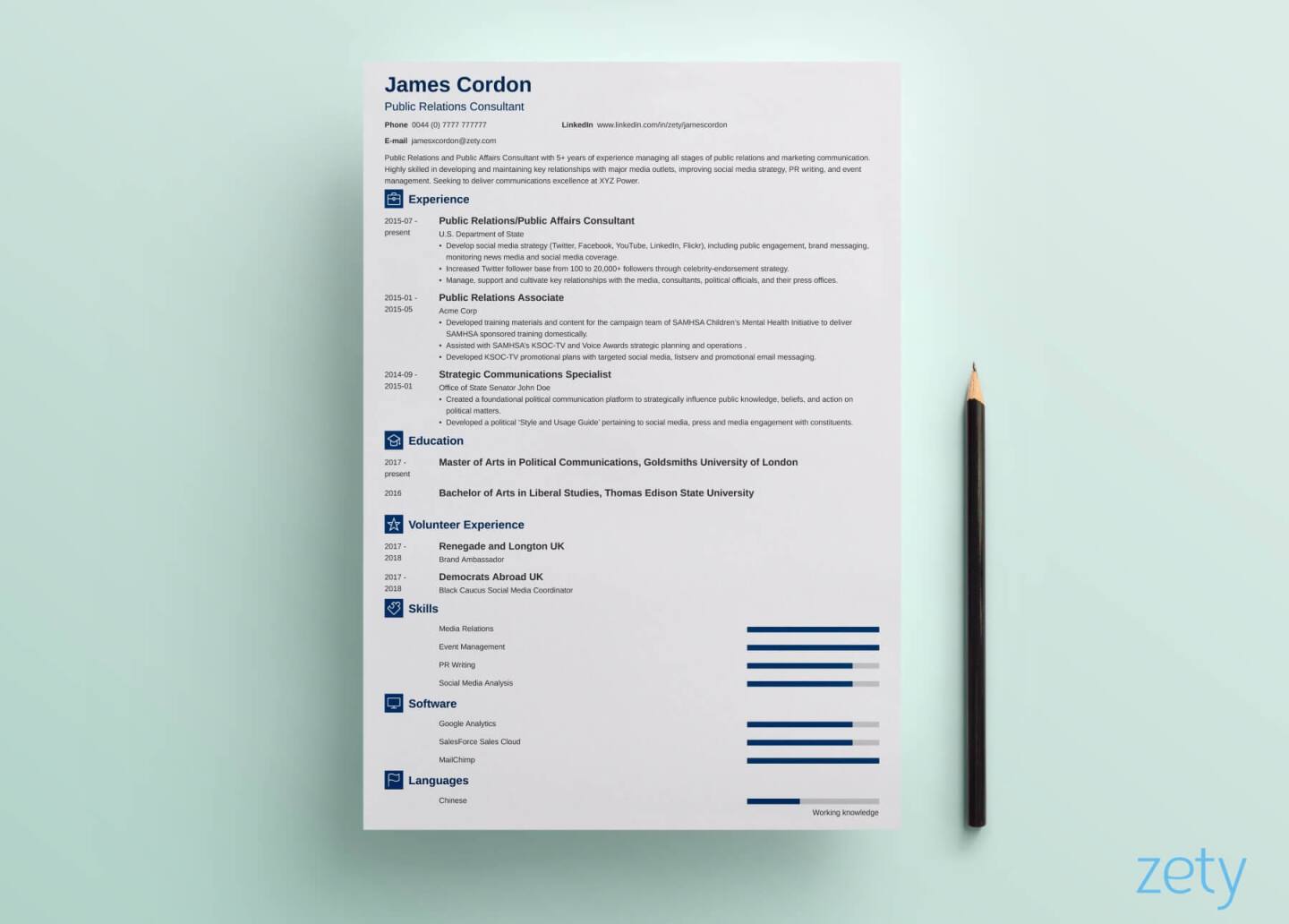 Create the perfect CV